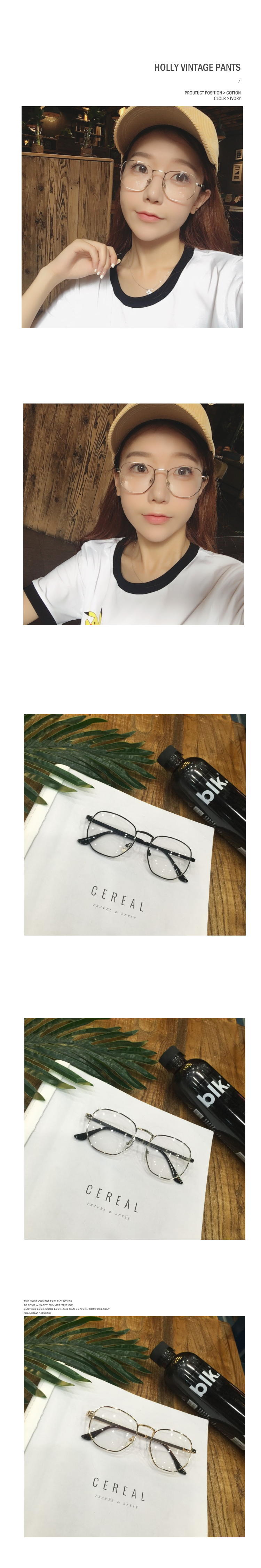 Hàn Quốc ulzzang vuông nghệ thuật vàng lụa cạnh đồng bằng kính nữ phẳng gương kính cận thị kính nam đẹp