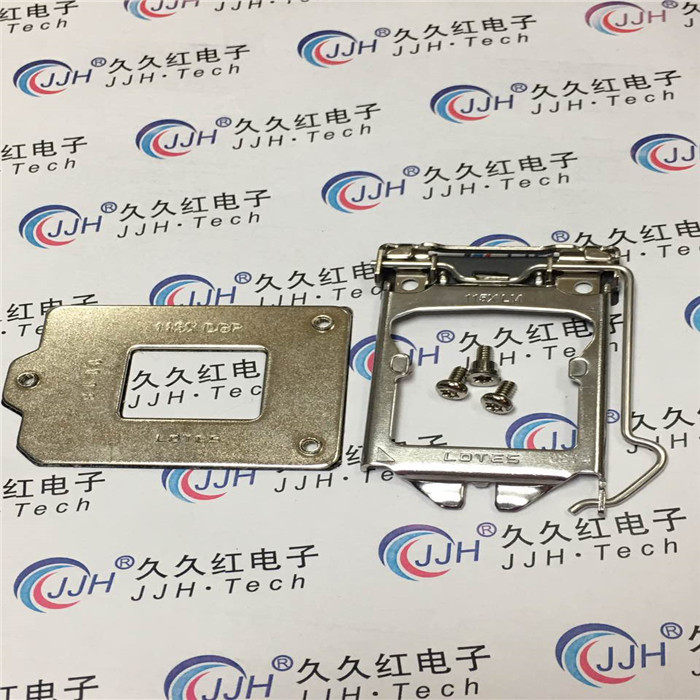 Lotes Socket 原装LOTES Socket LGA115X CPU座保护外壳 铁壳塑料盖螺丝 一套