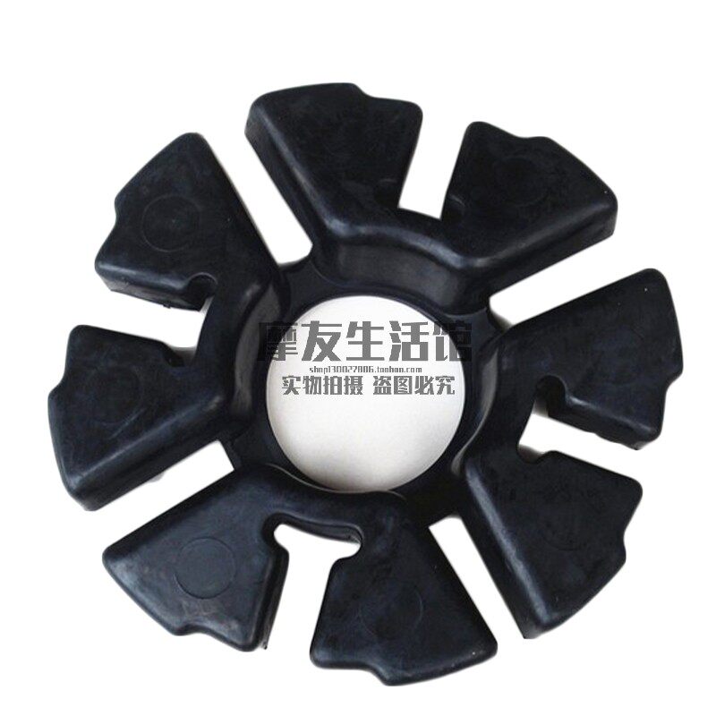 Applicable luxury bell wood drilling leopard silver leopard EN125 EN125 HJ125K HJ125-7 HJ125-7 steel ring wheel shell cushion rubber