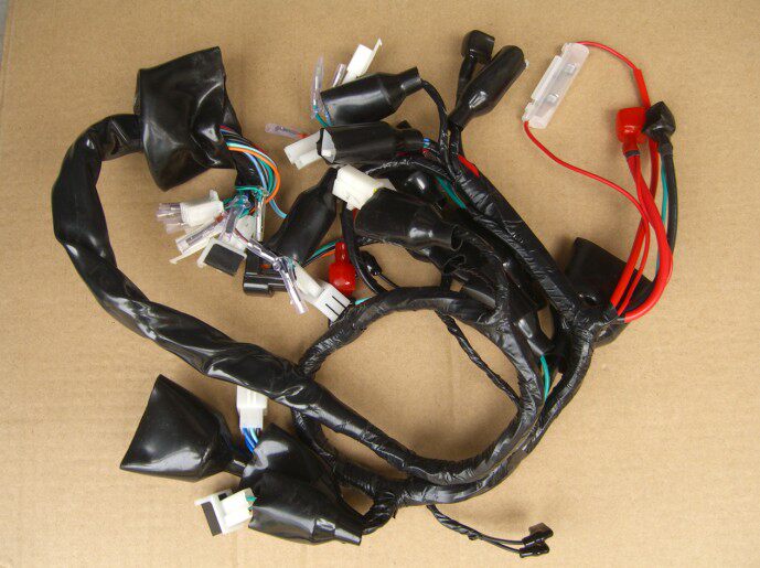 Jinan light riding Tibetan mastiff QM200GY-B main harness