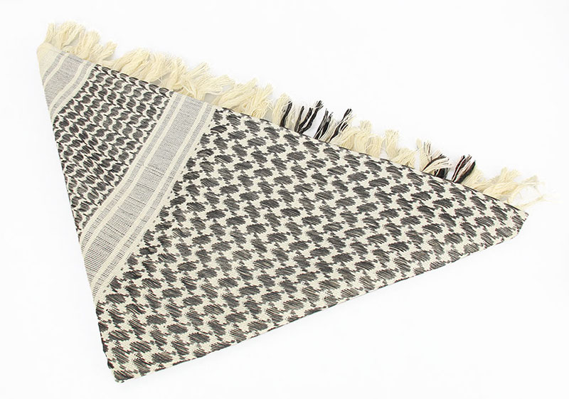 Cotton thể thao Khăn vuông Ả Rập Chất lượng cao sợi dệt khăn quàng khăn ngoài trời chiến thuật khăn cát chống gió khăn choàng cổ đi phượt