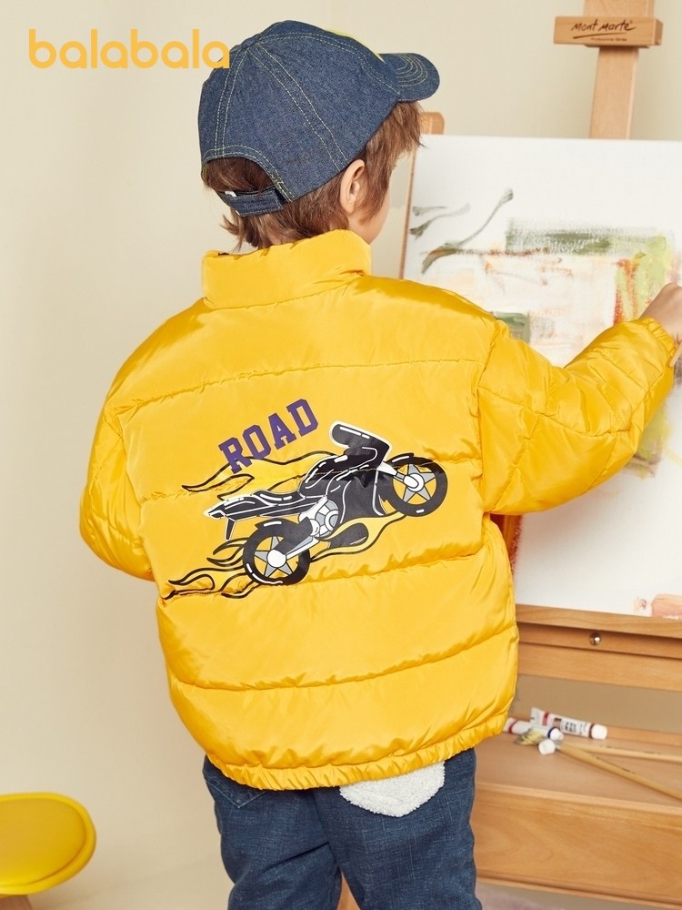 巴拉巴拉 男童棉服 淘宝优惠券折后￥64.9包邮（￥159.9-95）90~130cm码2色可选