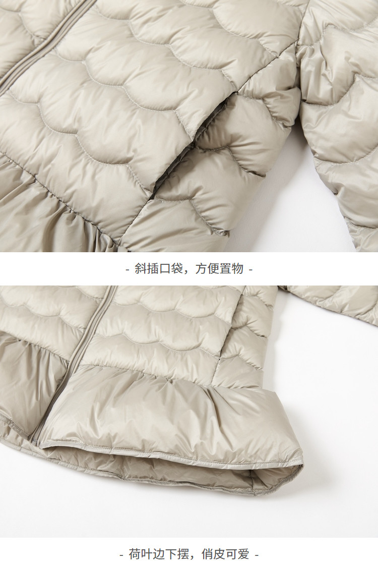 巴拉巴拉 儿童轻薄公主裙羽绒服 90%含绒量 图7