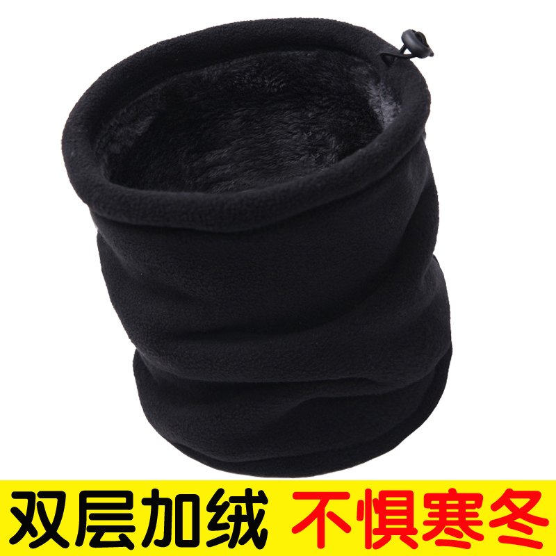 Grip Suede Thickening Neck Jacket Male winter sports riding mask Ski Warm Hat Hood Headgear Shade of the Neck Neck Woman