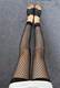 Spring, summer and autumn lace hollow leggings wear mesh anti-exposed elastic nine-point pants thin large-size small foot trousers