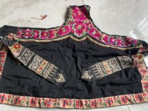 Ethnic minority handmade embroidery Miao ethnic handmade old embroidered pieces old embroidered with belly