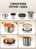 Supor Ih Electric Hot Pot Household Electric Pot Detachable 0-Coating Stainless Steel Electric Hot Pot Multifunctional Electric Cooking Pot New Model