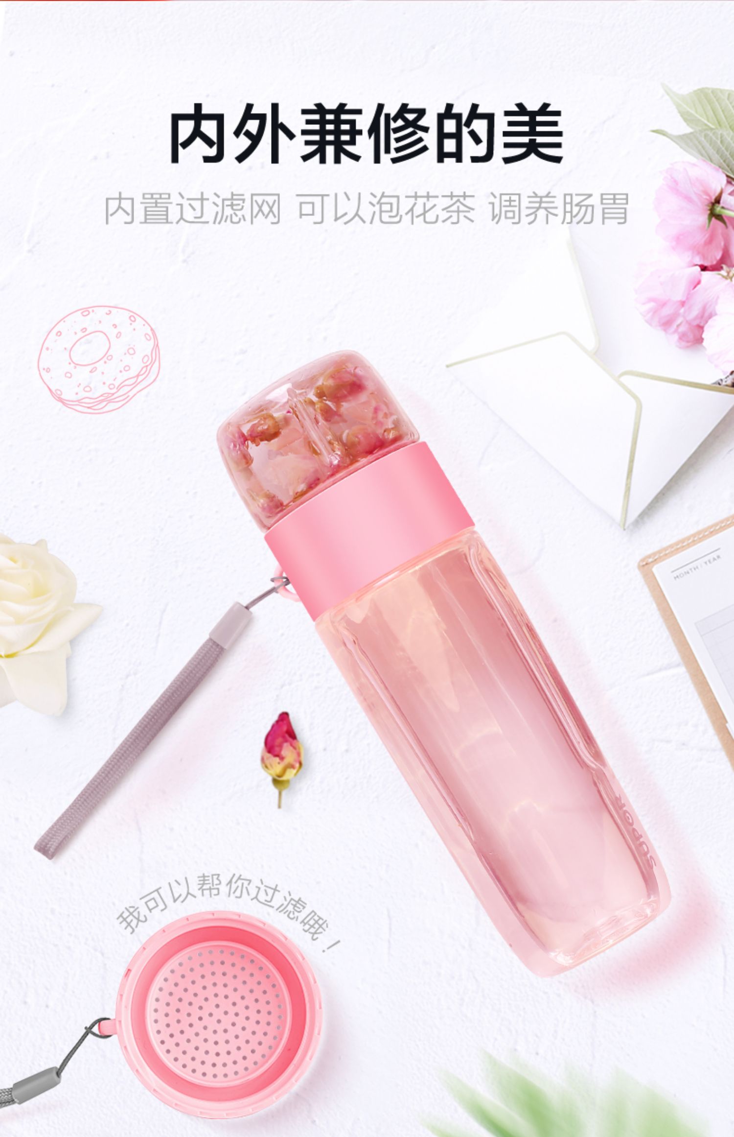 máy ép trái cây nhỏ gọn Supor máy ép trái cây gia đình trái cây tự động nhỏ đa chức năng mini cầm tay sinh viên điện nước ép cốc - Máy ép trái cây máy xay sinh tố bluestone