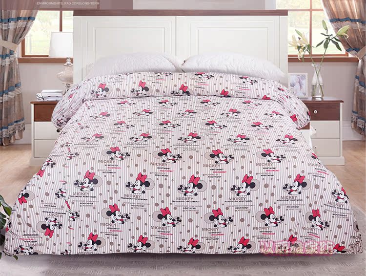 Chần sinh viên duy nhất ký túc xá giường đơn 1.2m1.5m1.8m2 mét 2.2 mét trẻ em của nhà đôi quilt cover