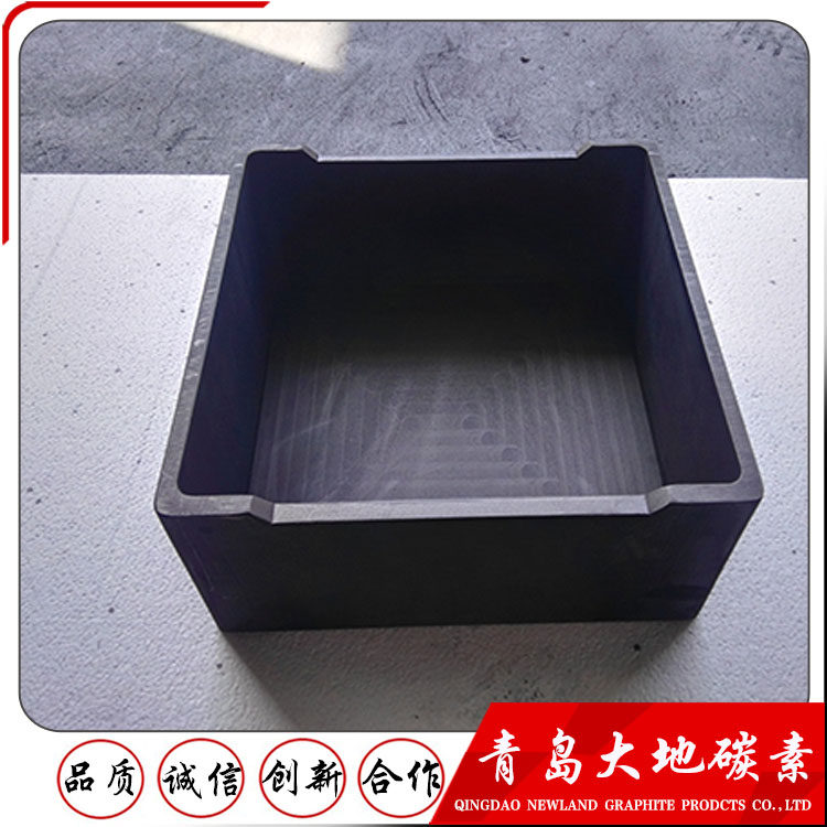 Long-term supply of graphite sintered case graphite boat disc graphite saggar semi-circle boat high purity high-density molds