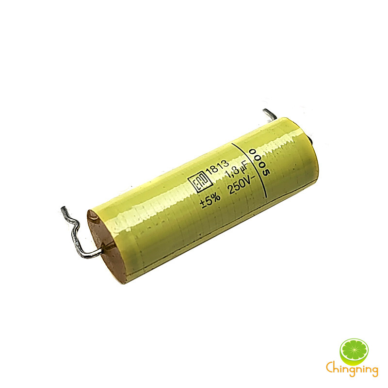 250V1 8uF German ERO 1813 series audio capacitor chopper copper foot capacitor axis yellow