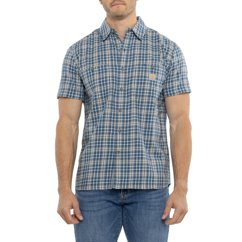 Carhartt Lightweight Plaid Shirt Lightweight Short-Sleeved Shirt 106745
