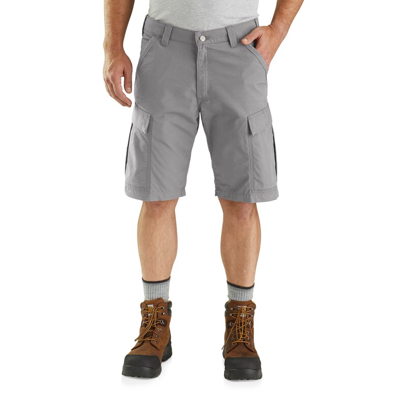 Carhartt Force Relaxed Fit Ripstop Cargo Plaid Shorts 103543