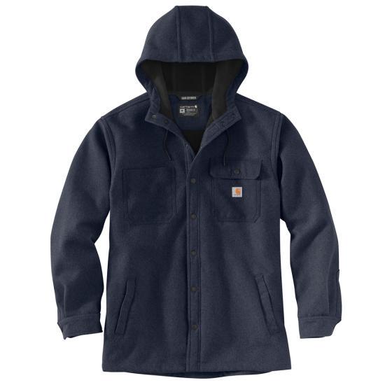 Carhartt 105022 Relaxed Fit Hooded Shirt Jacket Carhartt 105022 Relaxed Fit Hooded Shirt Jacket