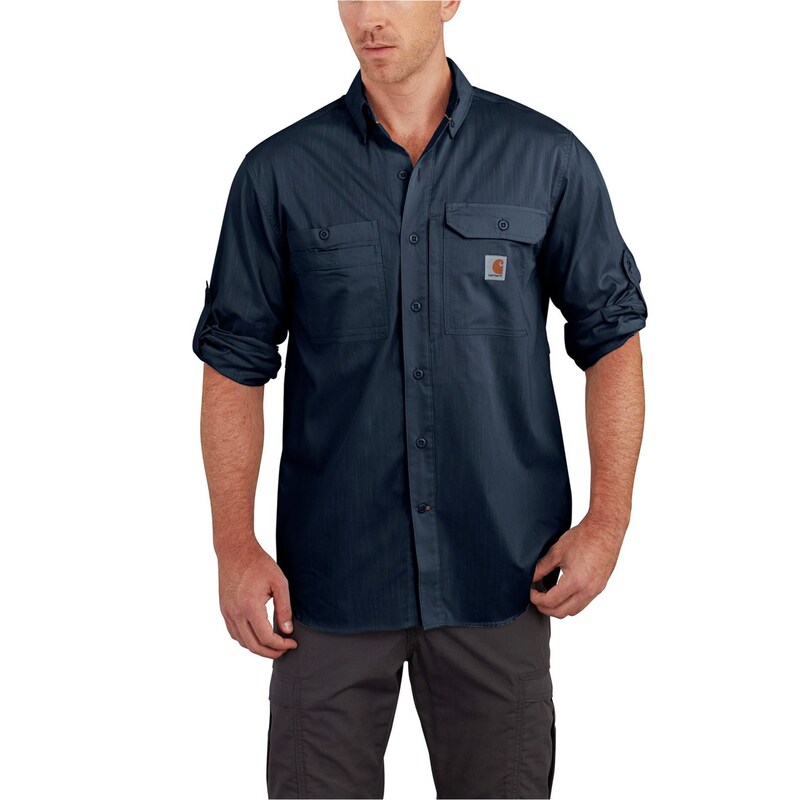 Carhartt Force Ridgefield Relaxed Fitshirt Lightweight Long-Sleeved Shirt 102418