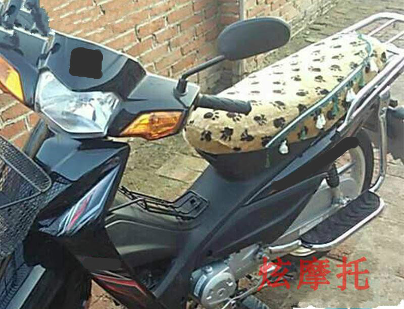 Xe uốn cong HJ110-A E đuôi xe máy UD110 bên lật bàn đạp lớn phía sau kệ 110-6 khung đuôi - Xe máy Sopiler khung bảo vệ xe vespa