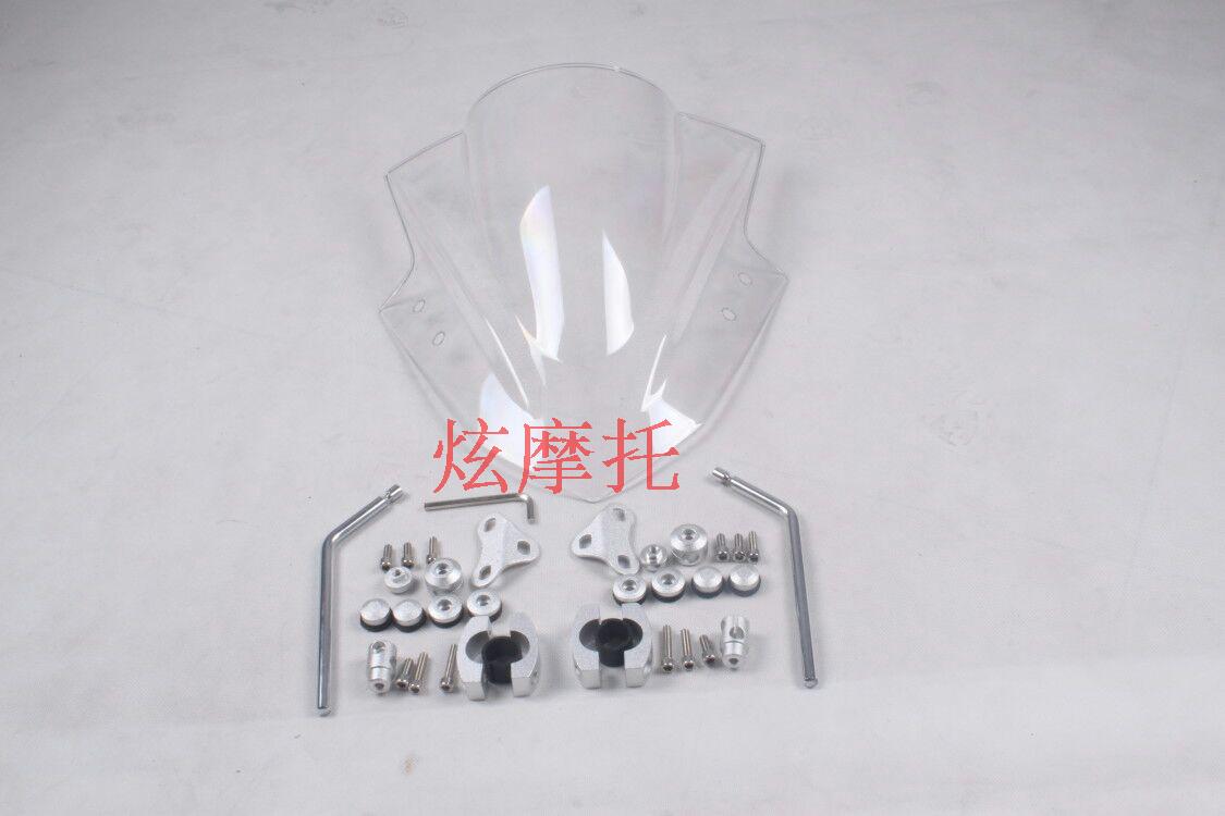 Kính chắn gió xe máy vạn năng bay 250 ngày kiếm 150 trong suốt phụ kiện kính trong suốt kính chắn gió airblade