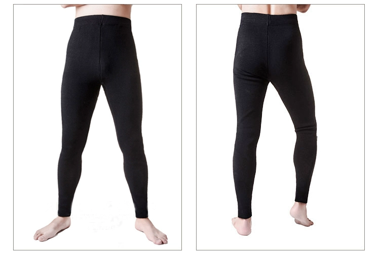 Mặc quần len nam, quần dệt kim, phần mỏng, quần ấm, co giãn, eo cao, quần legging, quần cashmere, mùa đông quần bó sát cho nữ