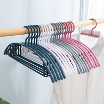 Clothes hanger Home Nordic Wind adults Anti-slip clothes hanger Students Dormitory Dry Clothes Racks Widening Without Mark brace