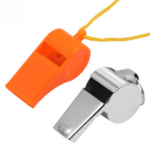 Plastic metal whistle sporting goods childrens toys sports cheering whistle competition referee whistle