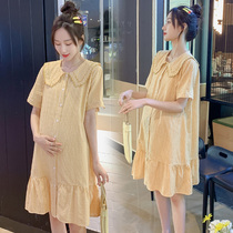 maternity clothing summer suit dress skirt net red top summer new spring autumn summer t-shirt premium