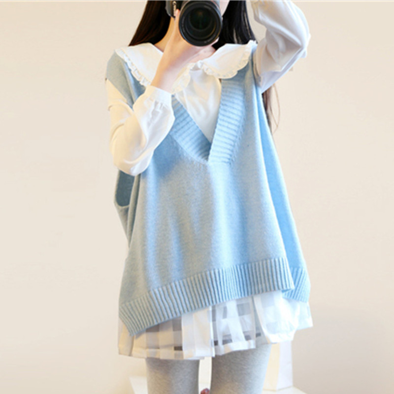 Maternity wear autumn dress dress suit fashion spring and autumn models net red sweater autumn new skirt top shirt