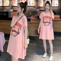 maternity summer dress summer internet famous suit summer t-shirt short sleeve small fresh premium spring new