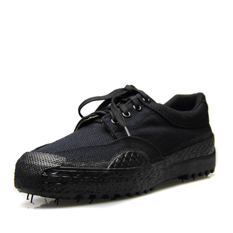 Boots militaires pour homme en toile - Ref 1399678 Image 7