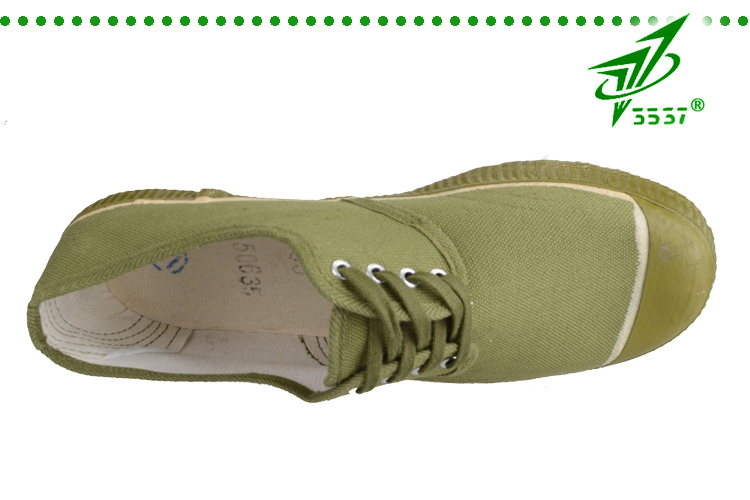 Boots militaires en toile - Ref 1399550 Image 14