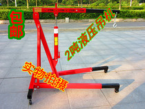 Car engine hanger manual hydraulic crane folding engine crane mobile small Crane 2 tons 3 tons truck crane