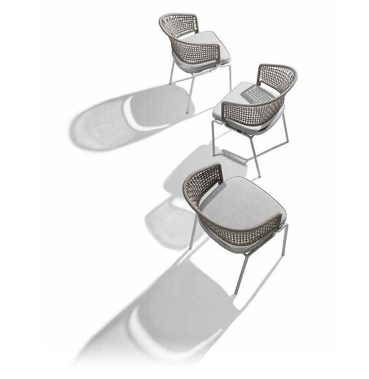 Bàn ghế ngoài trời patio đồ nội thất ban công bàn ghế biệt thự giải trí wicker ghế ba mảnh đồ nội thất khách sạn thiết kế phòng nghệ thuật bàn ghế để ban công