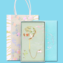 Xueba cat bookmarks Chinese style ginkgo Metal Childrens Day student gifts art activities small gift prizes