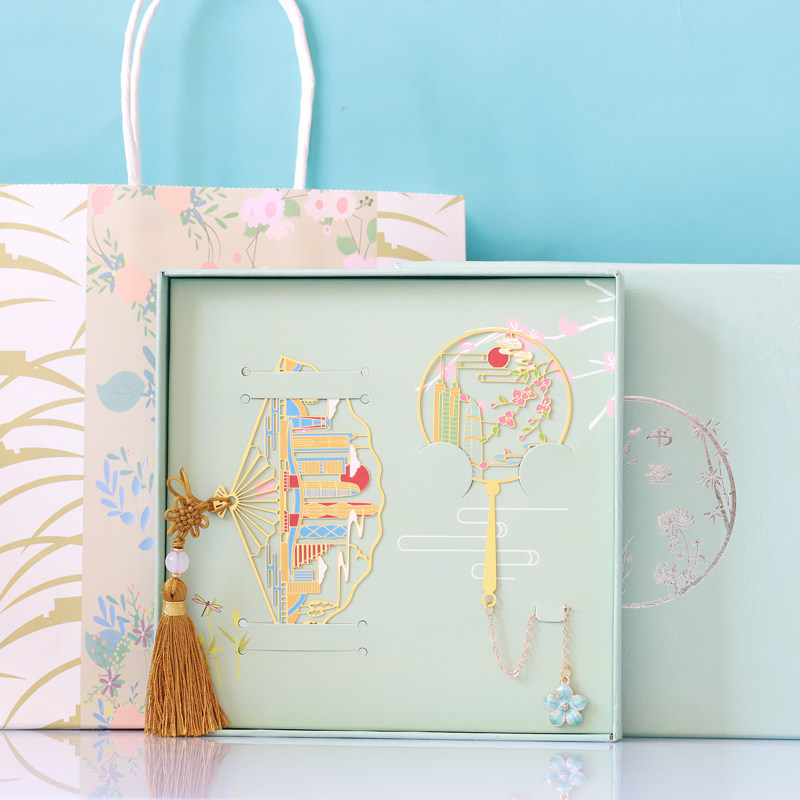 Shenzhen Futian Title Bookmark Chinese Fengzhen Speed Attractions Features Wenjiao Gift for Students