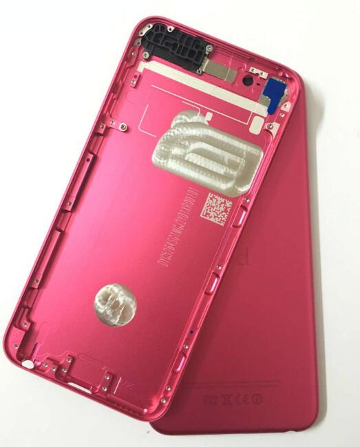 Back Rear Metal Housing Case Cover Backplate for Red iPod Touch 6th Gen 64GB