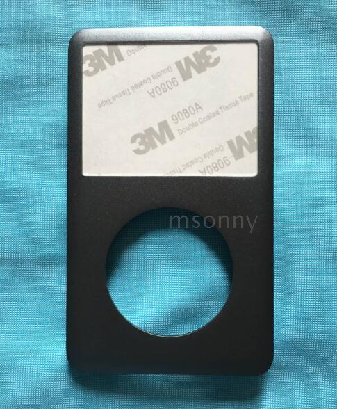 5X Front Faceplate Housing Cover for iPod Classic 6th Gen 120GB Black