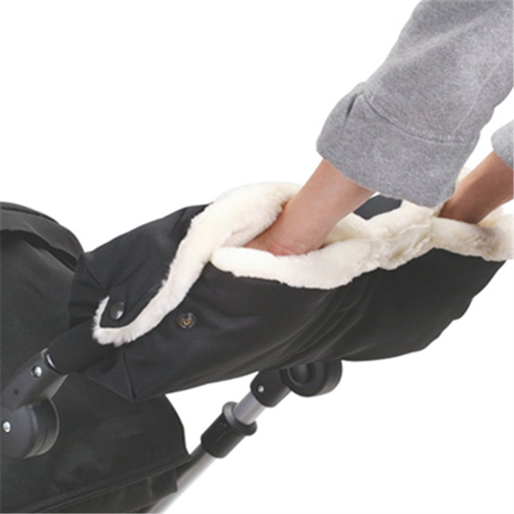 Export Russia Winter thickened Cavet baby stroller warm gloves for winter out windproof antifreeze protection