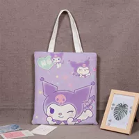 Canvas Bag-Purple Kuromi