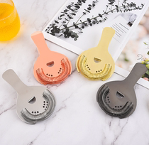 Dixing Wine Japanese Stainless Steel Fine Web Coffee Cocktail Filter Self-leakage Ice Leakage Instruments