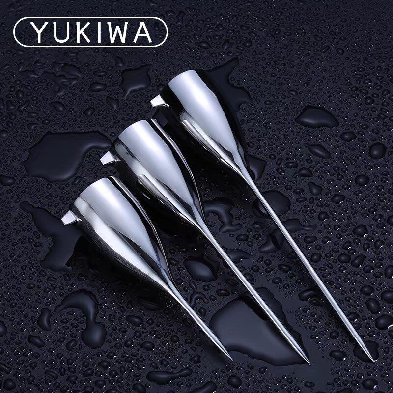 Red Japan imported YUKIWA stainless steel ice chiller ice chiller ice chip cone