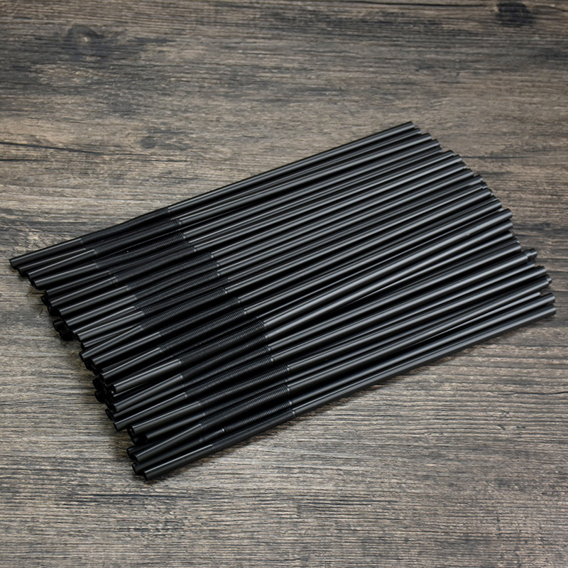 Bar cocktail Juice Drinks Milk Tea Straw Disposable Color Art Bendable Creative Drinking Water Straws