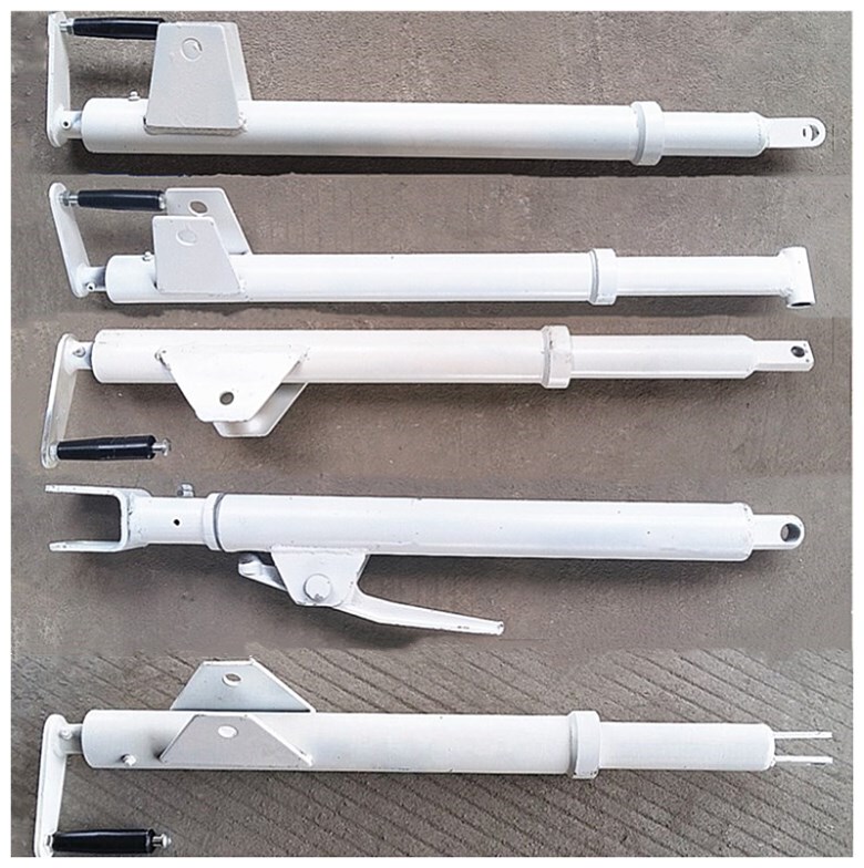 Thickened and Lengthened Mixer Truck Accessories Hand-Operated Lifting Rod Concrete Tank Truck Unloading Chute Unloading Hopper Support Telescopic Rod