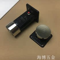 Fire door electronic door suction framed door Wooden door Magnetic ground suction Fire door Magnetic induction lock Magnetic wall suction