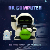 52TOYS Hospitality Astronaut Blind Box Second-generation Cool Tech Sensation Trend Toy Swing