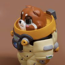 AK Studio Foxtail Toy Space Wonder Astronaut Earth Dialectics to Play Spot