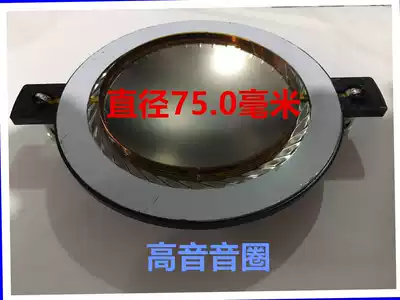 Speaker audio voice coil 75 0mm titanium film flat wire terminal horn accessories manufacturers promote new