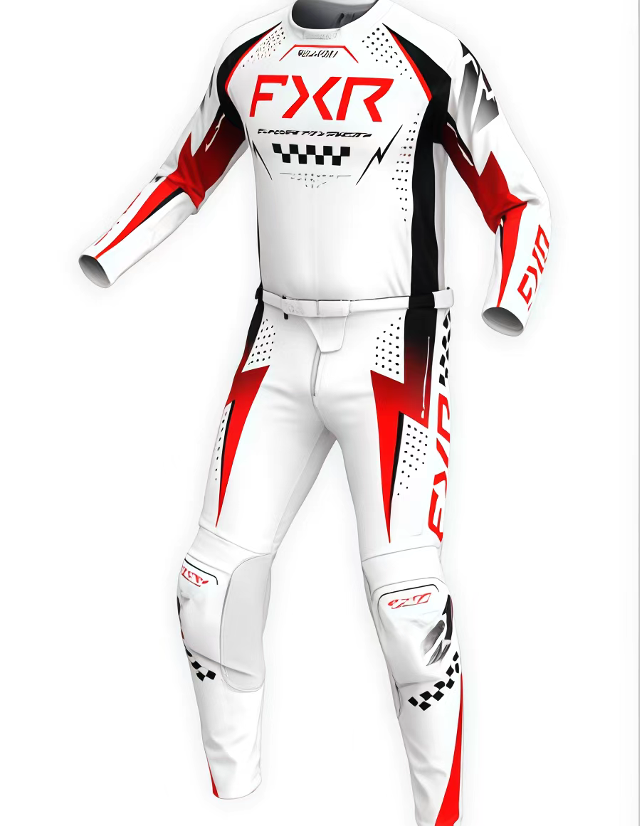 Off-road jersey, set, racing car for training
