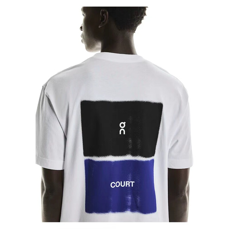 On Tennis Apparel Tennis Series Pure Cotton Short-Sleeve T-Shirt Men's Sports Top Unisex in Stock