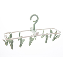 居家必备【可折叠多功能】防风晾衣架