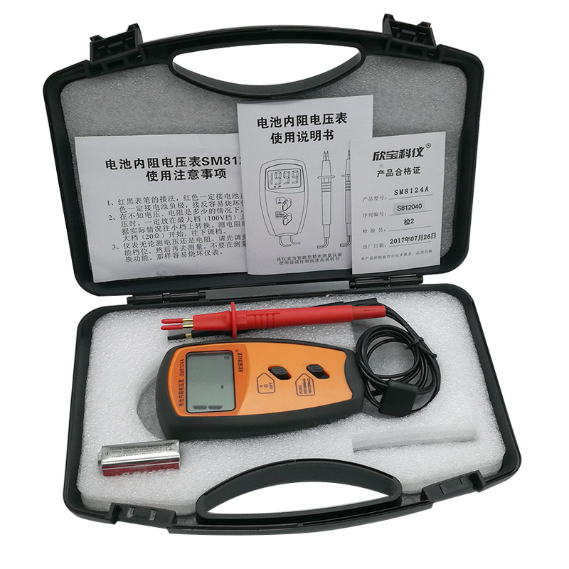 Shenzhen Xinbao Battery Resistance Voltage Tester Battery Battery Test Instrument SM8124A