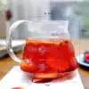 Cloud-shaped heat-resistant glass pot with lid Teapot Coffee pot Hand punch pot Export level